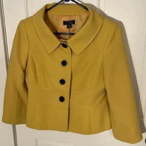 Mustard Yellow Petite Suit Jacket